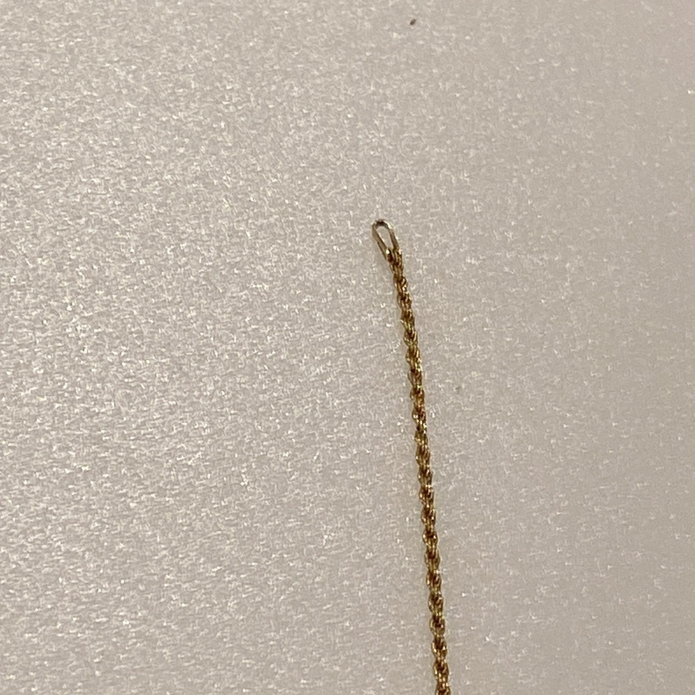 Gold Cross Rope Chain - Picture 4 of 5